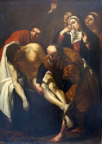 Sepoltura di Cristo by 
																	Dirck van Baburen