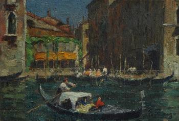 Gondole a Venezia by 
																	Erma Zago