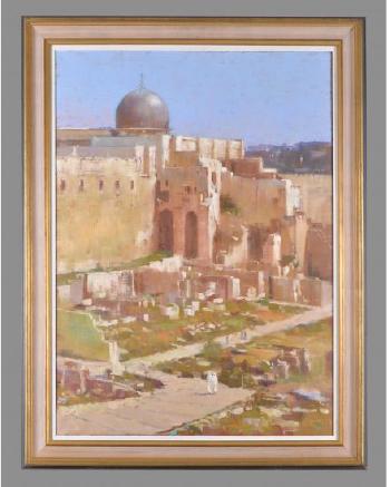 erusalem, El Aqsa Mosque I by 
																			Dennis Syrett