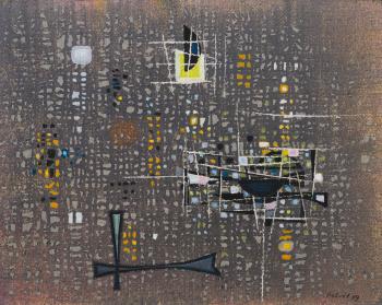 Composition abstraite by 
																	Oskar Dalvit