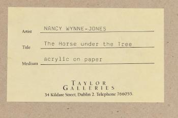 The Horse Under the Tree by 
																			Nancy Wynne-Jones