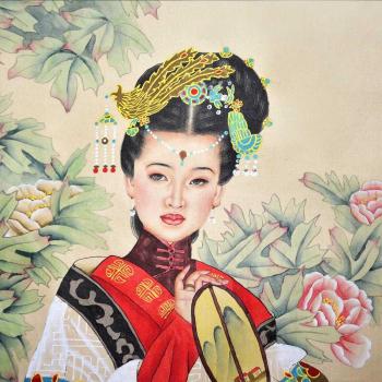 Beauty and Blossom by 
																			 Wang Meifang