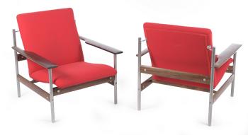 Pair of armchair for Mobler by 
																	Sven Ivar Dysthe