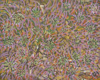 Flowering Grass (Uull Wamalgul) by 
																	Mary Kunyi