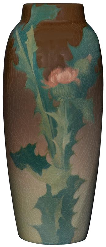 Thistle Vase by 
																	Frederick Rothenbusch