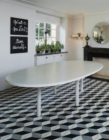 Concrete Table by 
																	 Galerie kreo