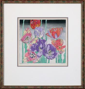 Darwin Tulips by 
																			Mary Evelyn Wrinch