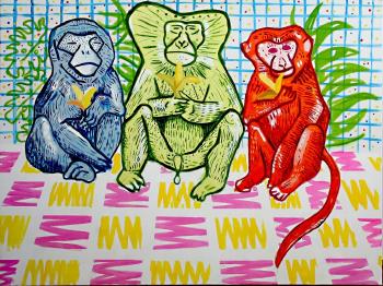 Monkeys by 
																	Marysia Jaglowska