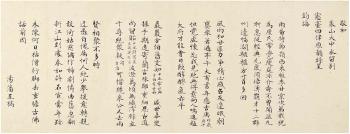 Seven-Character Poem In Regular Script by 
																	 Qian Kai