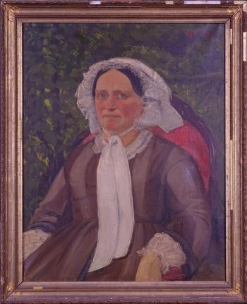 Portrait de Madame Auguste Lassart-Regnault by 
																	Emile Auguste Carolus-Duran