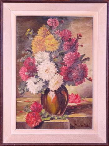 Vase fleuri by 
																	Jacques Vander Elst