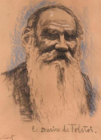 Le sourire de Tolstoï by 
																	Michel Katzaroff
