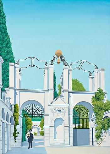 The Gates To Vittoriale Degli Italiani by 
																	Johan Furaker