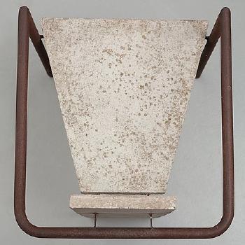 A 'Concrete' Armchair by 
																			 Kallemo