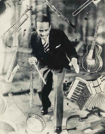 Teddy Hall (Raining Musical Instruments) by 
																	James van der Zee