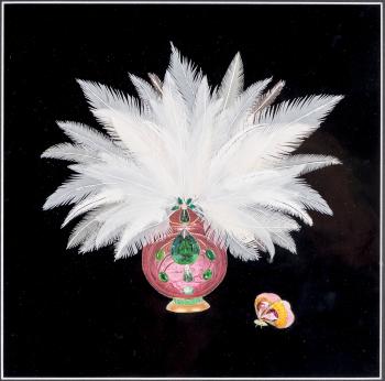 Bouquet de plumes blanches by 
																			Monica Gallopin