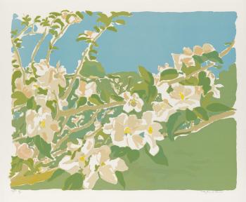 Apple Blossoms II-III by 
																			Fairfield Porter