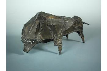 Model of a Bull by 
																	Ernst Eisenmeyer