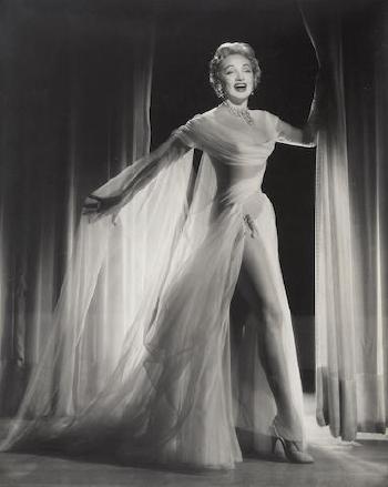 A Marlene Dietrich photograph by John Engstead with inscription on reverse by 
																			John Engstead
