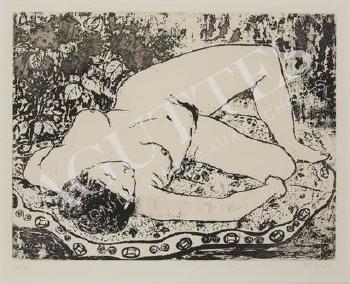 Femme nue allongée by 
																	 Pan Yuliang