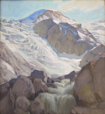 Paysage de montagne by 
																	Franz Erlinger