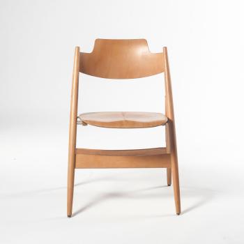 Six SE 18 folding chairs by 
																			Egon Eiermann