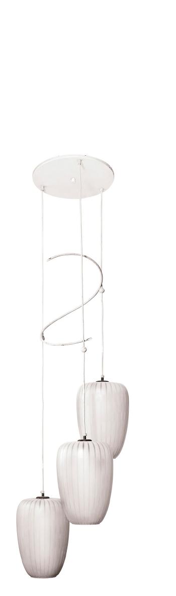 Huge ceiling light with three Diana lights by 
																	 Peill & Putzler