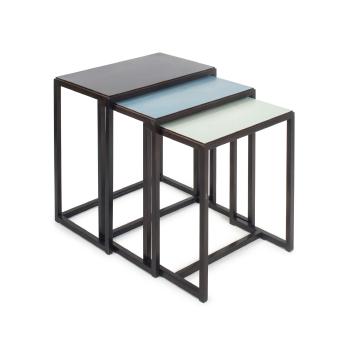 Three nesting tables by 
																			Egon Eiermann