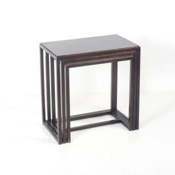 Three nesting tables by 
																			Egon Eiermann