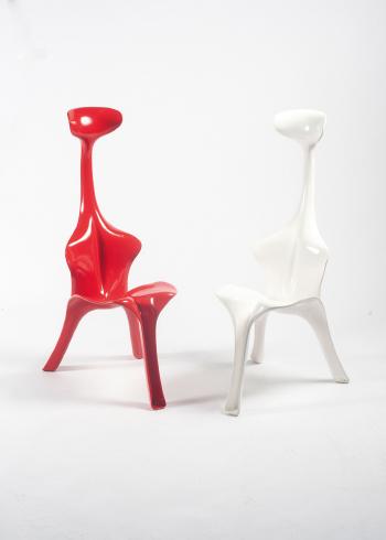 Unicum Prototype Floris chair by 
																			 Galerie Wolfgang F Maurer