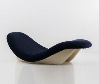 Sadima lounge chair by 
																			Luigi Colani