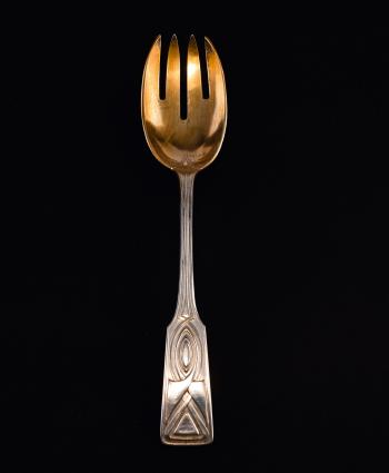 House Behrens serving fork by 
																			 M. J. Ruckert
