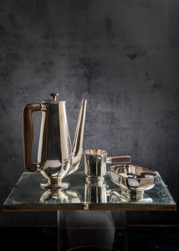 Coffee set by 
																			Wolfgang Tumpel