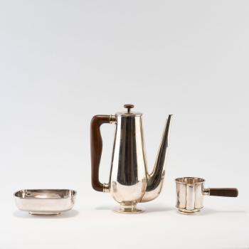 Coffee set by 
																			Wolfgang Tumpel