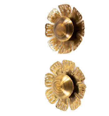 Two sconces by 
																			 Holm Sorensen & Co