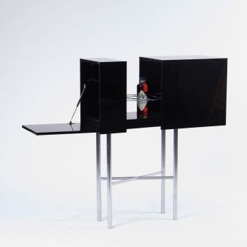 Pandora liquor cabinet by 
																			Konstantin Grcic