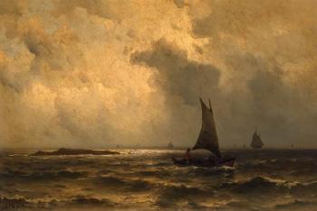 Ship At Sea by 
																	Mauritz Frederik Hendrick De Haas