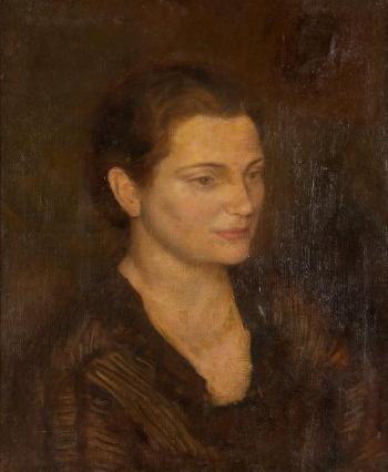 Portrait of a Woman by 
																	John Koch