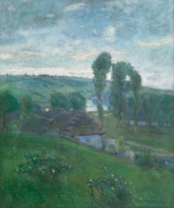 Landscape With the River by 
																	Alois Kalvoda