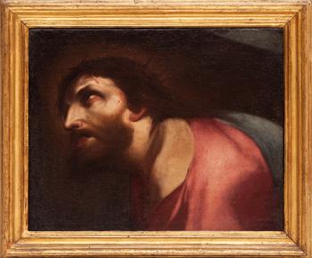 Painful Christ by 
																	Andrea Sacchi
