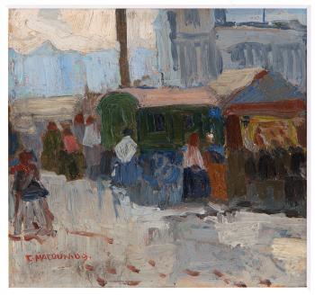 On the Market by 
																	Gustav Macoun