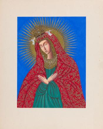 Our Lady Coronated By The Angels
 by 
																			Stanislaw Konarz