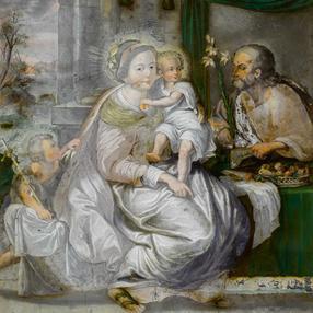 Die Heilige Familie mit dem Johannesknaben by 
																	Anna Barbara von Esch