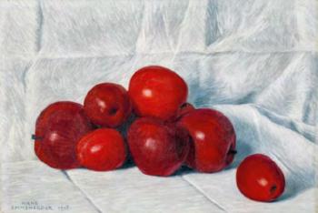 Rote Äpfel by 
																	Hans Emmenegger