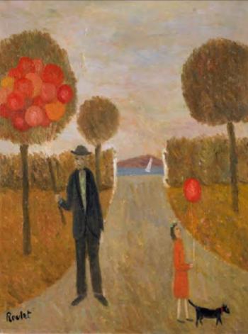 Les ballons rouges by 
																	Henry Roulet