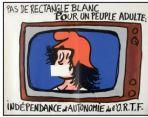 Pas de rectangle blanc pour un peuple adulte - mai 1968 by 
																	Jean Effel