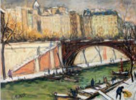 La Seine au double by 
																	Charles Malle