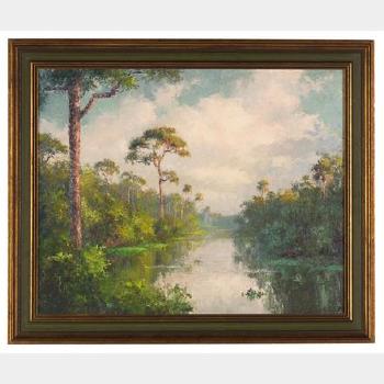 Florida Everglades by 
																			Albert Backus