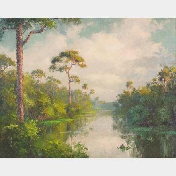 Florida Everglades by 
																			Albert Backus
