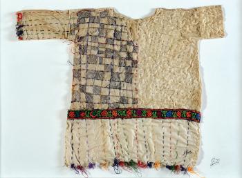 Embroidered shirt by 
																	Buthina Abu Milhem